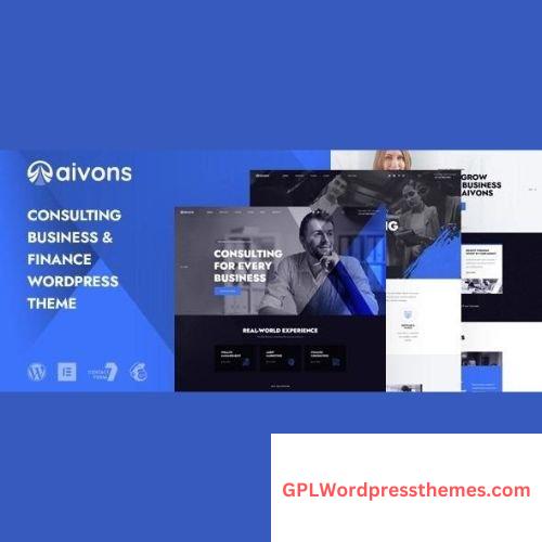 Aivons v1.2 – Business Consulting WordPress Theme