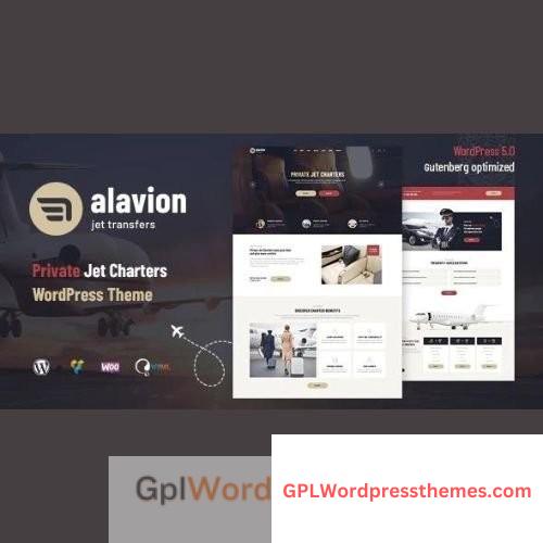 Alavion v1.1.4 – Private Jet Charters WordPress Theme