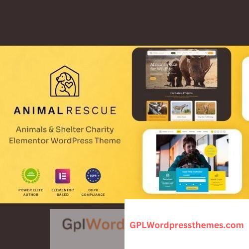 Animal Rescue v1.0.7 – Shelter Charity WordPress Theme