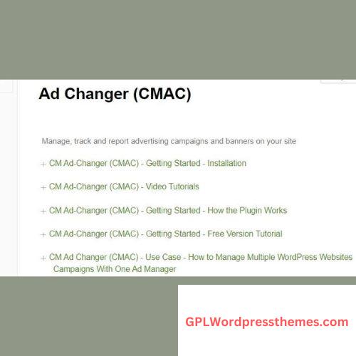 CRMinds Ad Changer Server v2.0.4