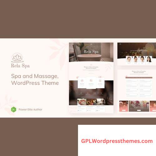 Rela v1.2.2 – Spa Massage WordPress Theme