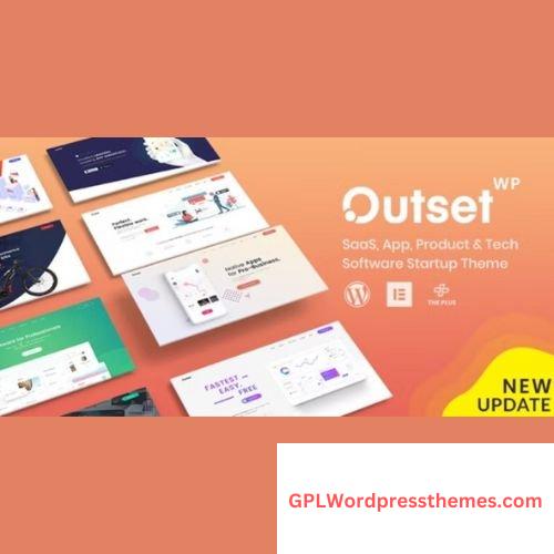 The Outset v1.2.1 – MultiPurpose WordPress Theme for Saas &#038; Startup