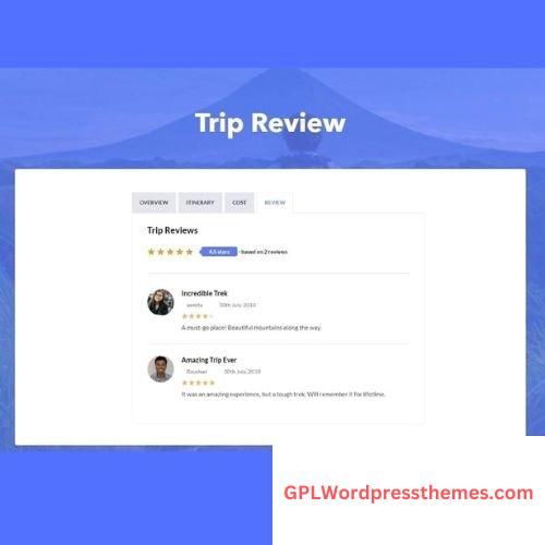 WP Travel Engine – Trip Reviews v2.1.2