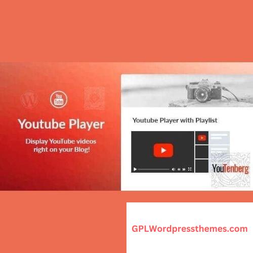 Youtenberg v1.0.2 – Gutenberg YouTube Player with Playlist