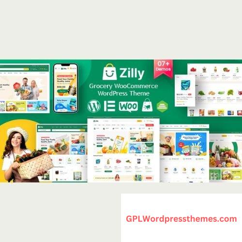 Zilly v1.9 – Grocery Store WooCommerce WordPress Theme